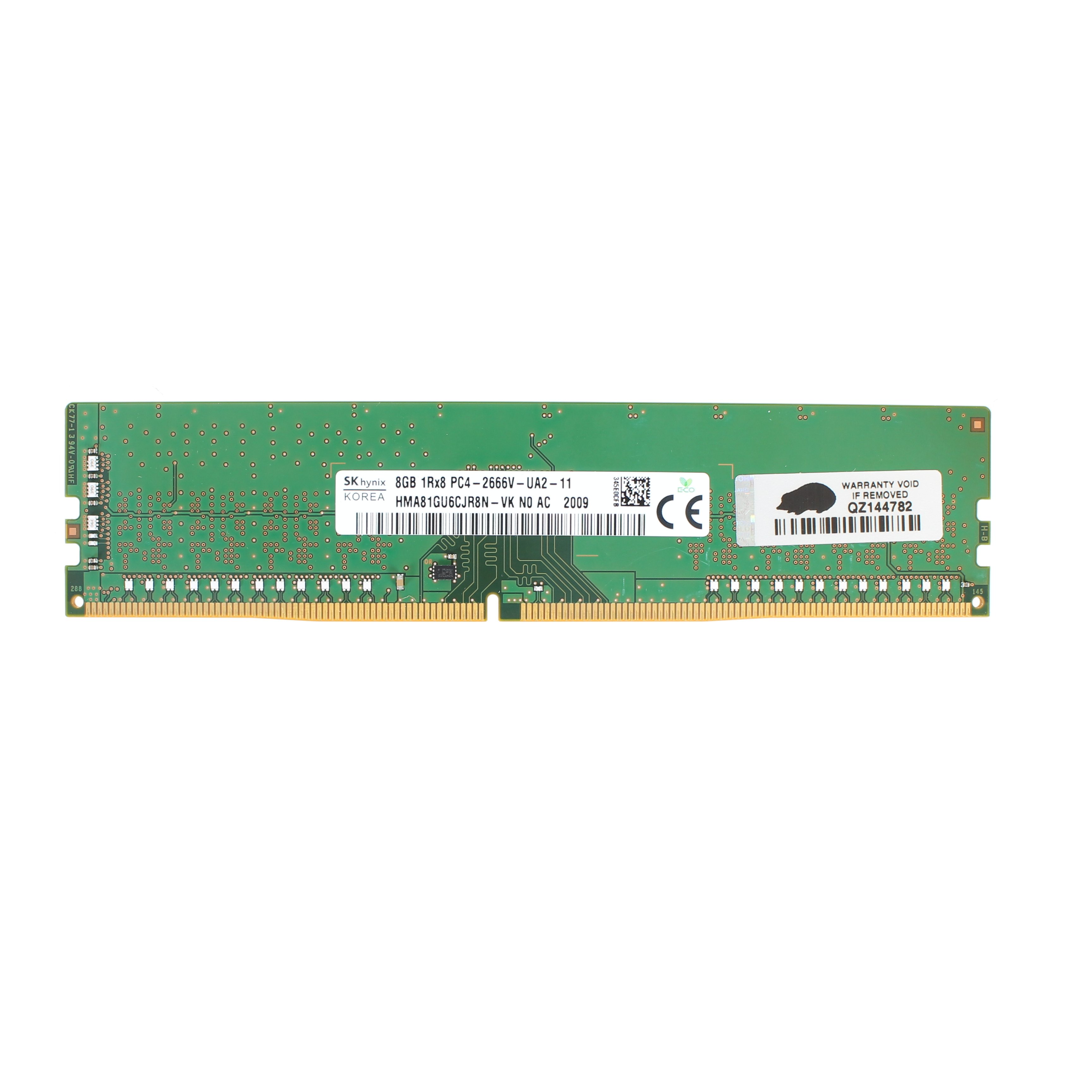 Hynix 8GB 1RX8 PC4-2666V-U ECC Memory Module