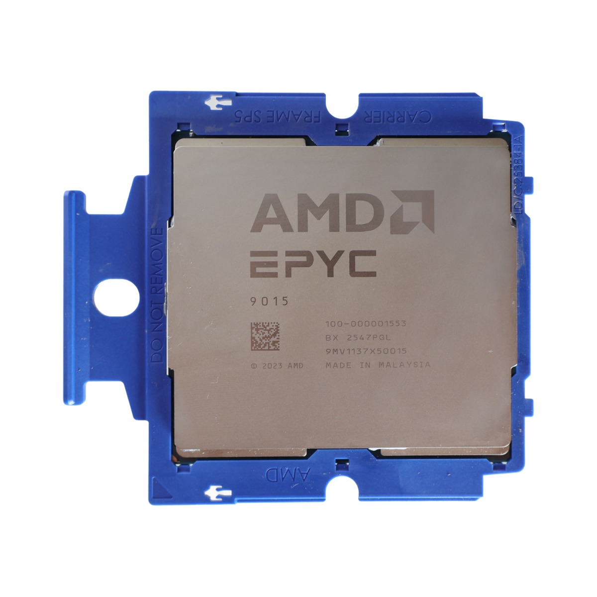 Unlocked AMD EPYC 9015 CPU Processor 8 Core 3.60GHz 64MB Cache 125W - 100-000001553