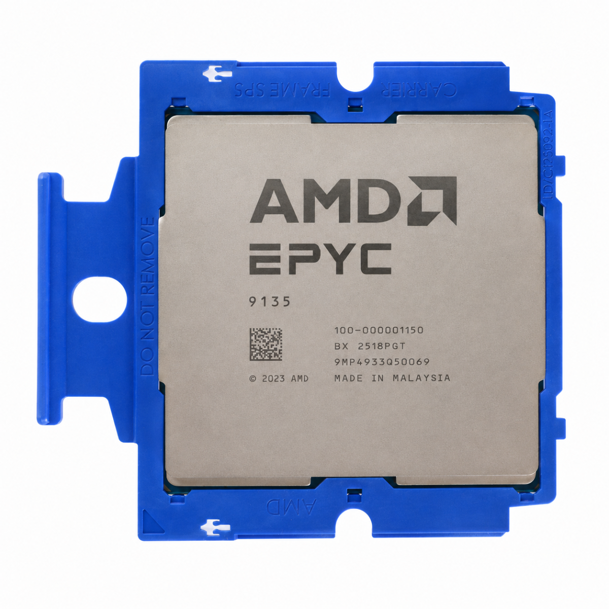 Unlocked AMD EPYC 9135 CPU Processor 16 Core 3.65GHz 64MB Cache 200W - 100-000001150