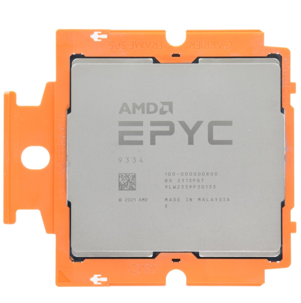 Unlocked AMD EPYC 9334 CPU Processor 32 Core 2.7GHz 128MB Cache 210W - 100-000000800