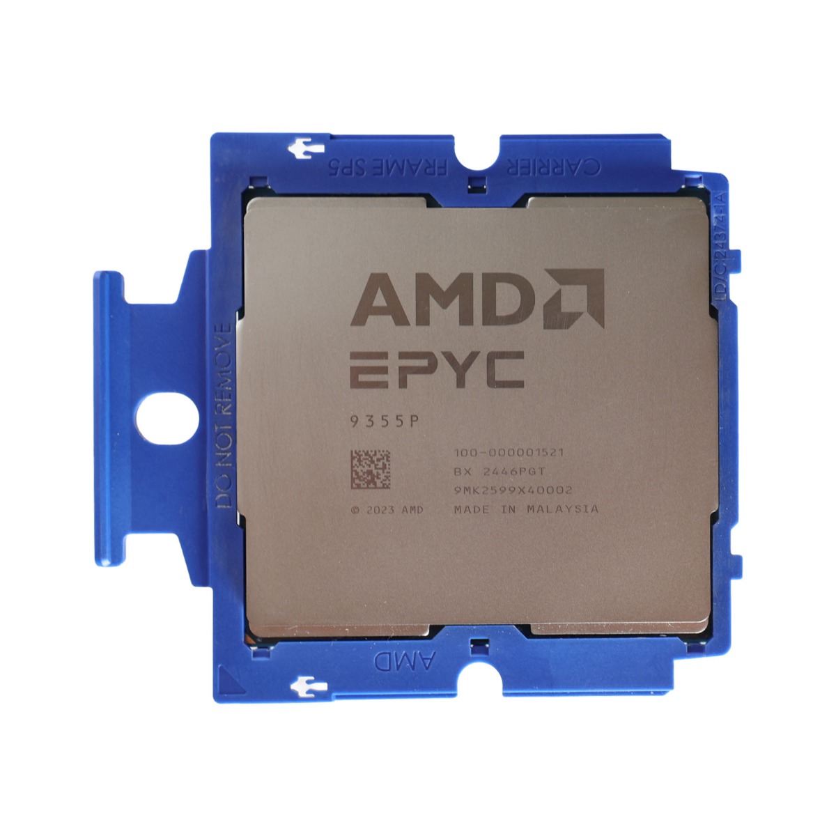Unlocked AMD EPYC 9355P CPU Processor 32 Core 3.55GHz 256MB Cache 280W - 100-000001521