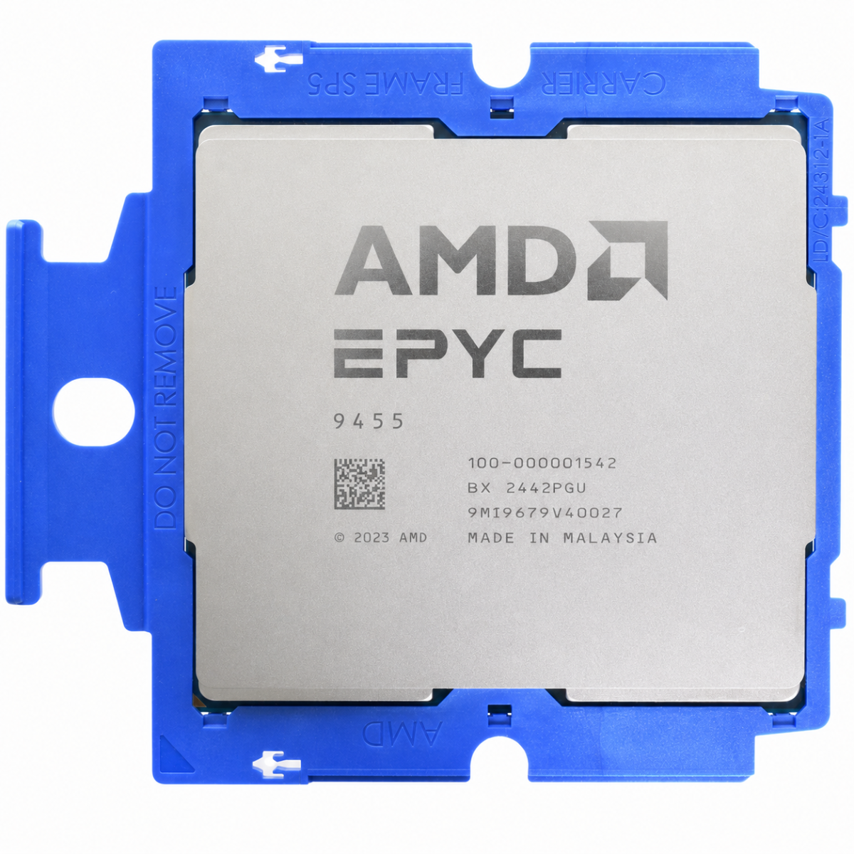 Unlocked AMD EPYC 9455 CPU Processor 48 Core 3.15GHz 256MB Cache 300W - 100-000001542