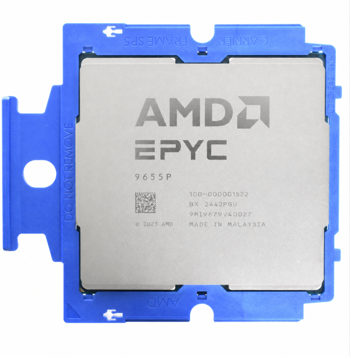 Unlocked AMD EPYC 9655P CPU Processor 96 Core 2.60GHz 384MB Cache 400W - 100-000001522
