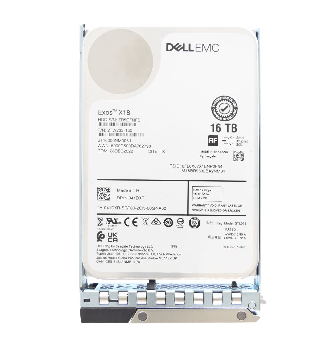 Dell Seagate Exos X18 3.5