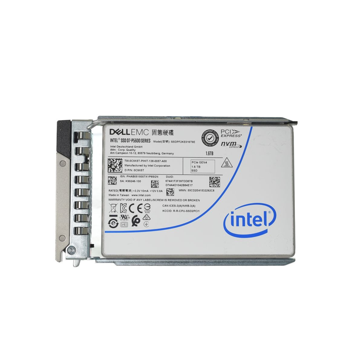 Dell Intel D7-P5600 2.5