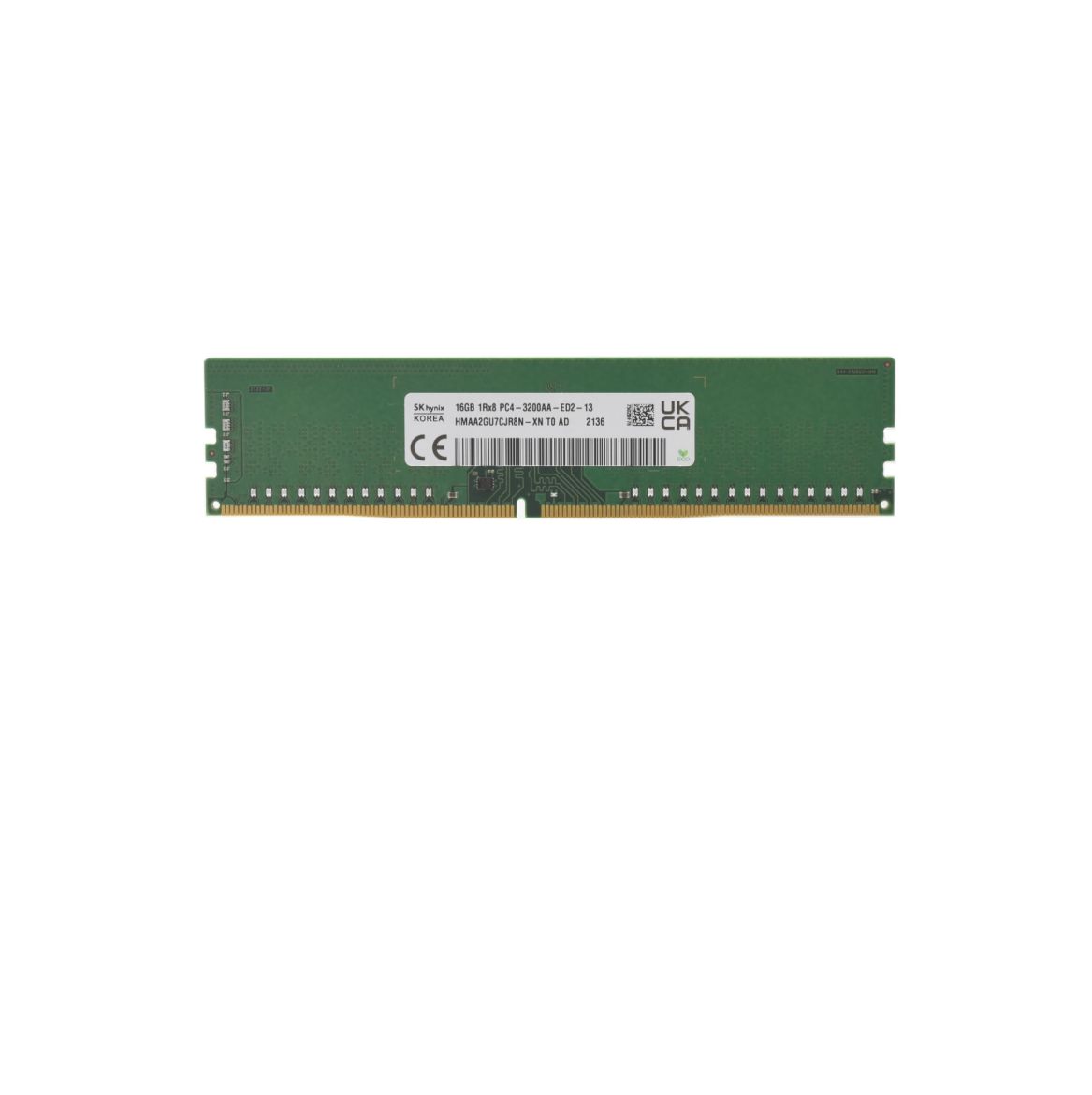 Hynix 16GB 1RX8 PC4 3200AA-E 3200MHz ECC Memory Module