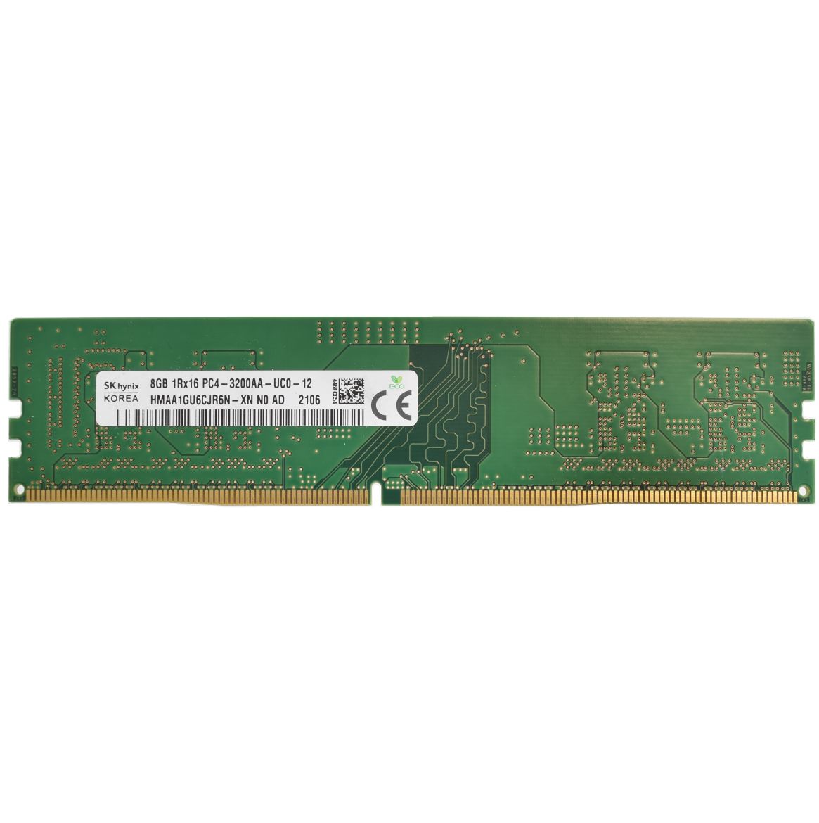 Hynix 8GB 1Rx16 PC4-3200AA-U Memory Module – HMAA1GU6CJR6N-XN