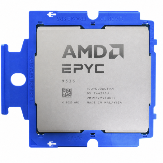 Unlocked AMD EPYC 9335 CPU Processor 32 Core 3.00GHz 128MB Cache 210W - 100-000001149