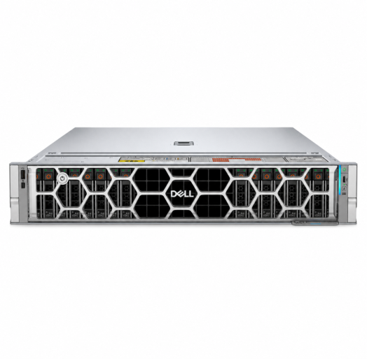 Dell PowerEdge R7715 1 x 96 Core 2.60GHz AMD EPYC 9655 512GB 8 x 2.4TB 10K SAS H965i
