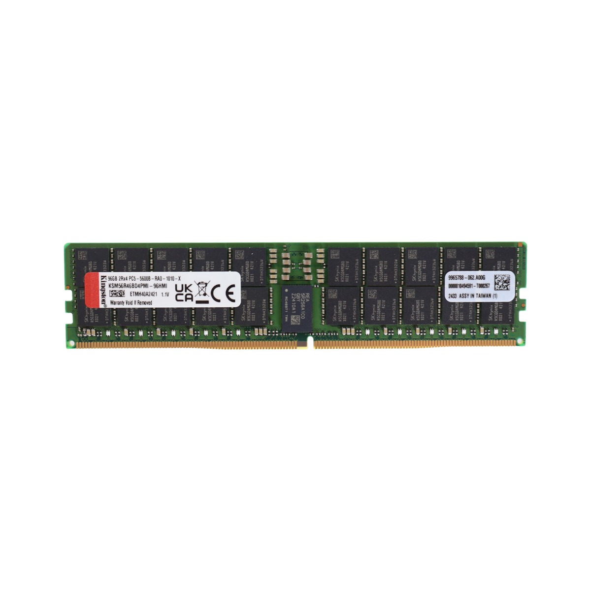 Kingston 96GB 2RX4 PC5-5600B-R (5600MHz) ECC Memory Module