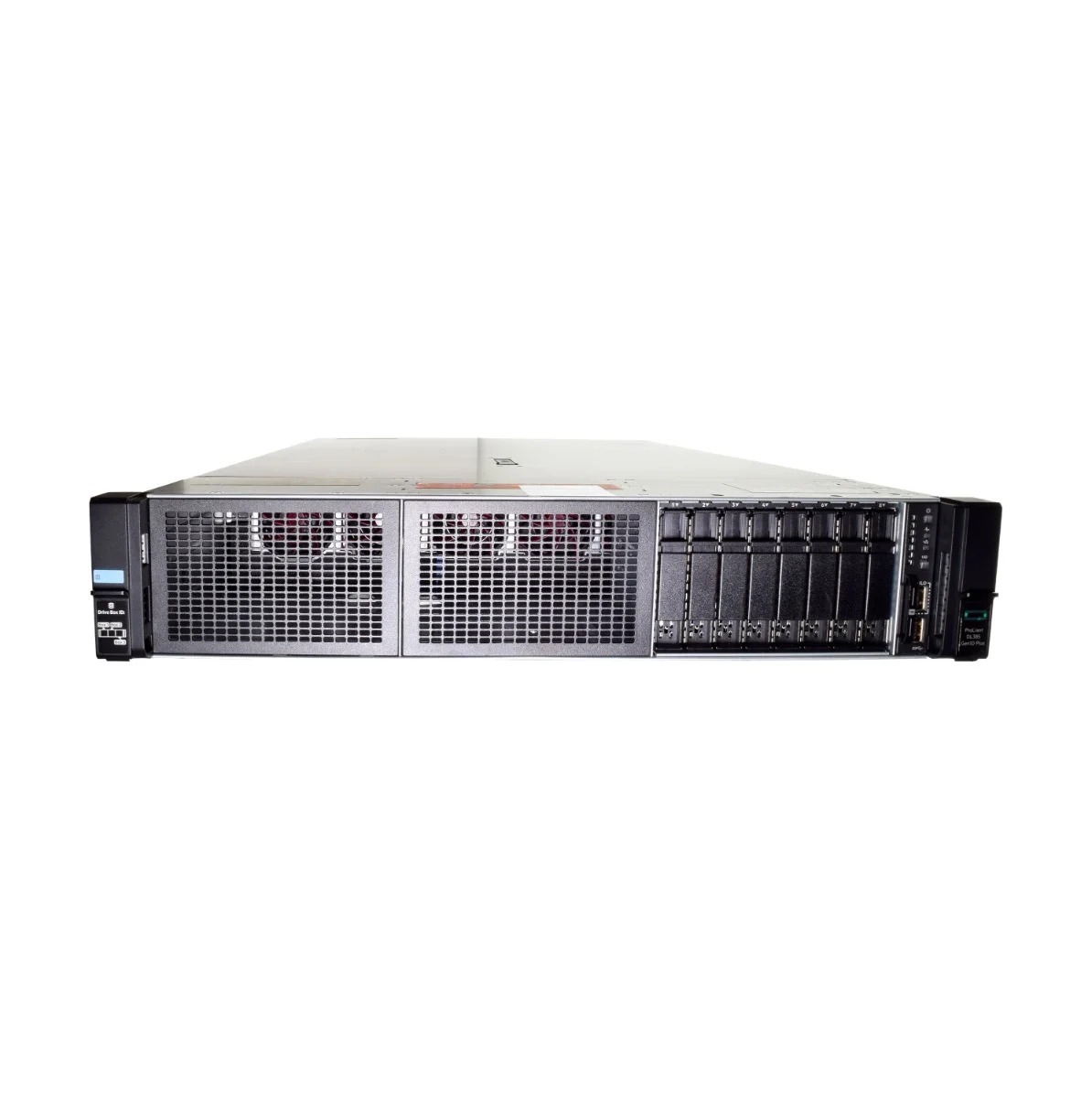 HP Proliant DL385 G10 Plus 2 x 32 Core 2.35GHz EPYC 7452 384GB 2 x 480GB SATA SSD P408I-A