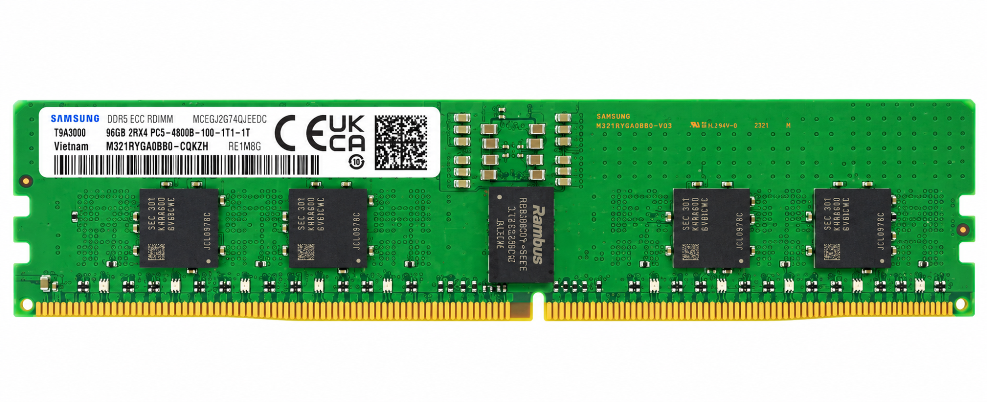 Samsung 96GB 2RX4 PC5-4800B-R (4800MHz) ECC Memory Module