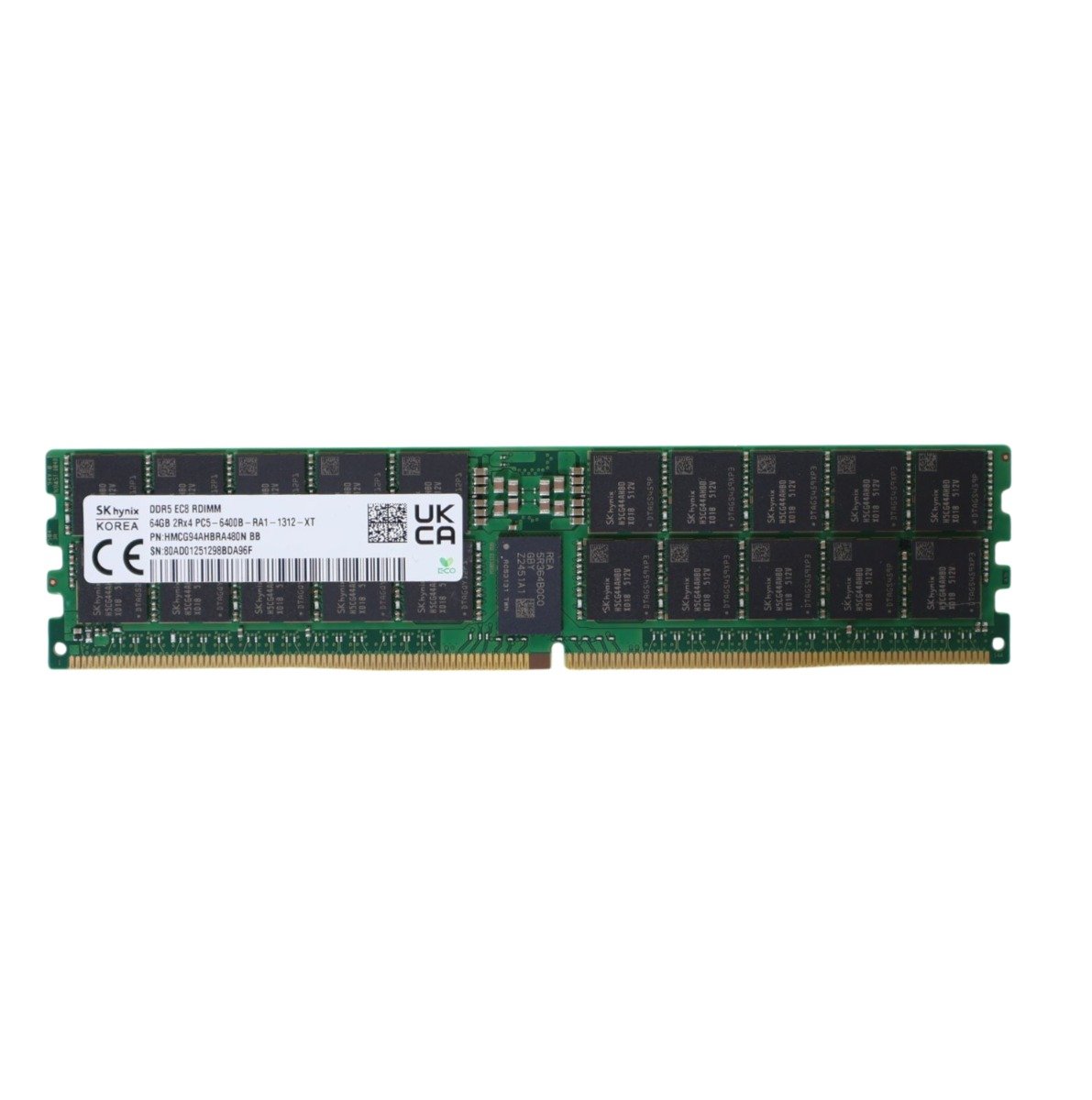 SK Hynix 64GB 2RX4 PC5-6400B-R (6400MHz) ECC Memory Module